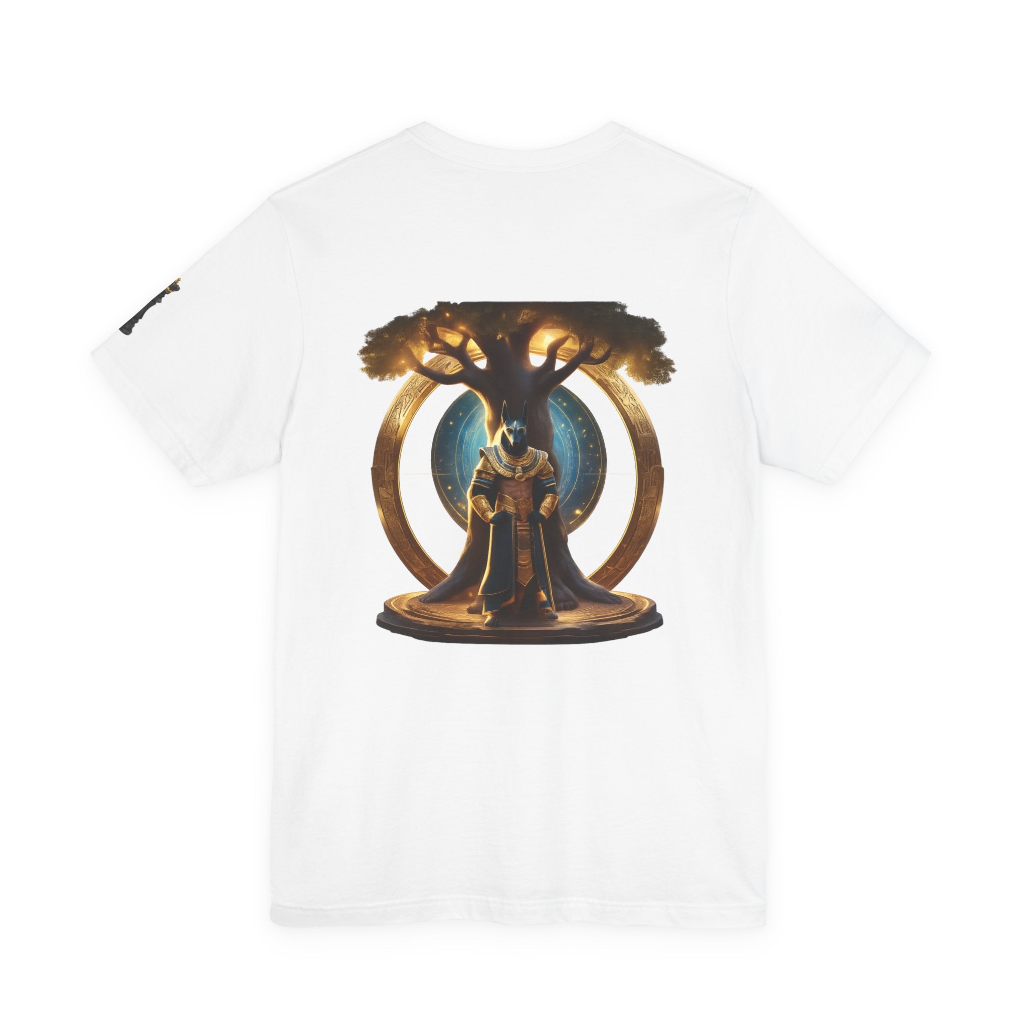 Gifted Not Rented Tee | Crowned Anubis King Design