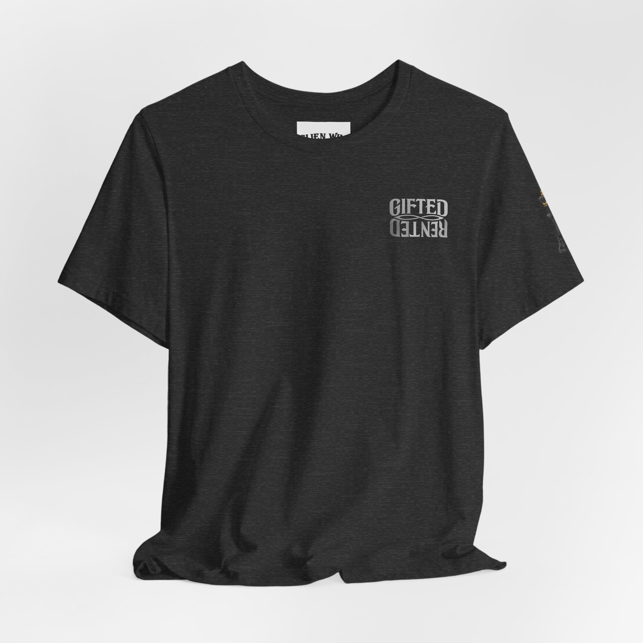 Gifted Not Rented Tee | Crowned Anubis King Design