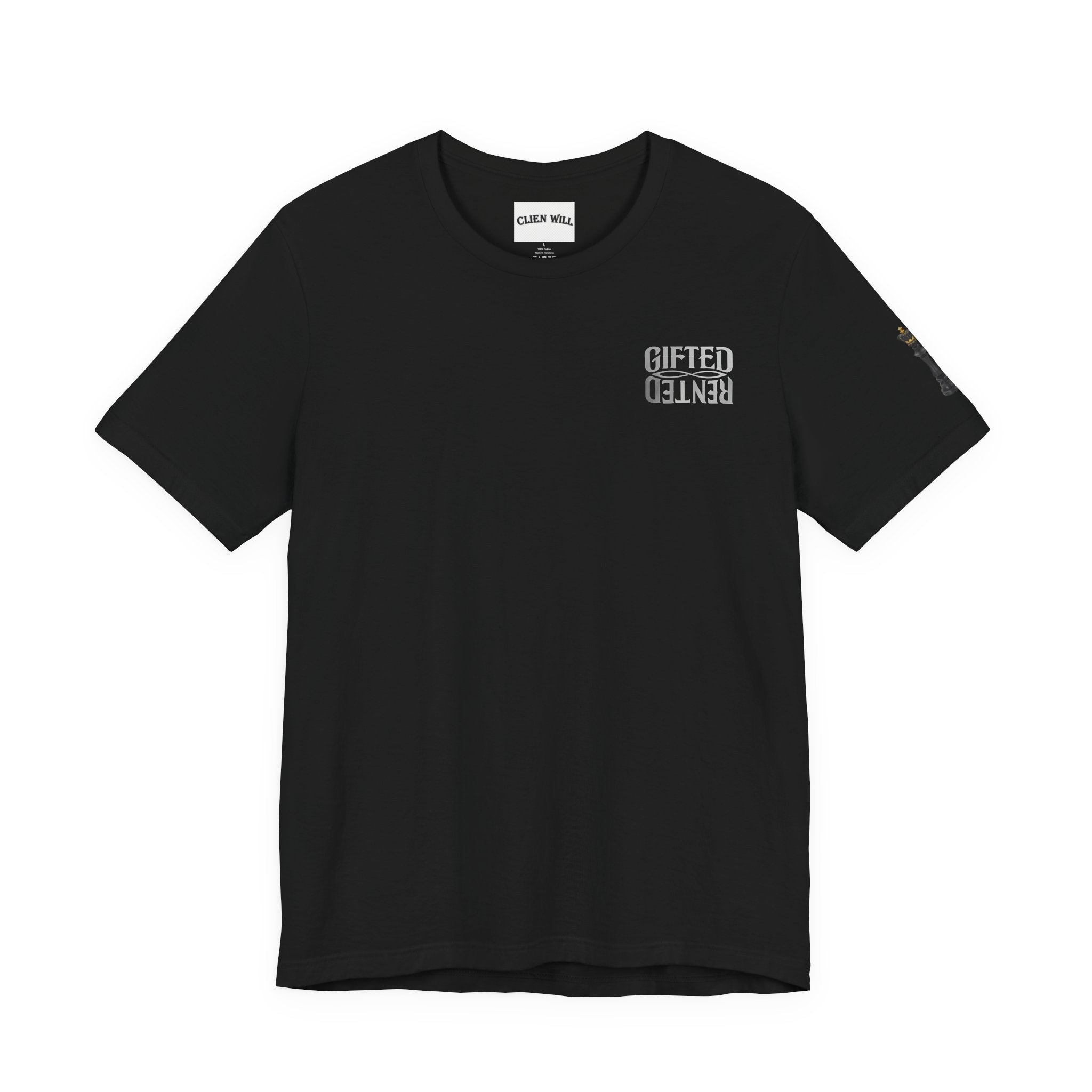 Gifted Not Rented Tee | Crowned Anubis King Design