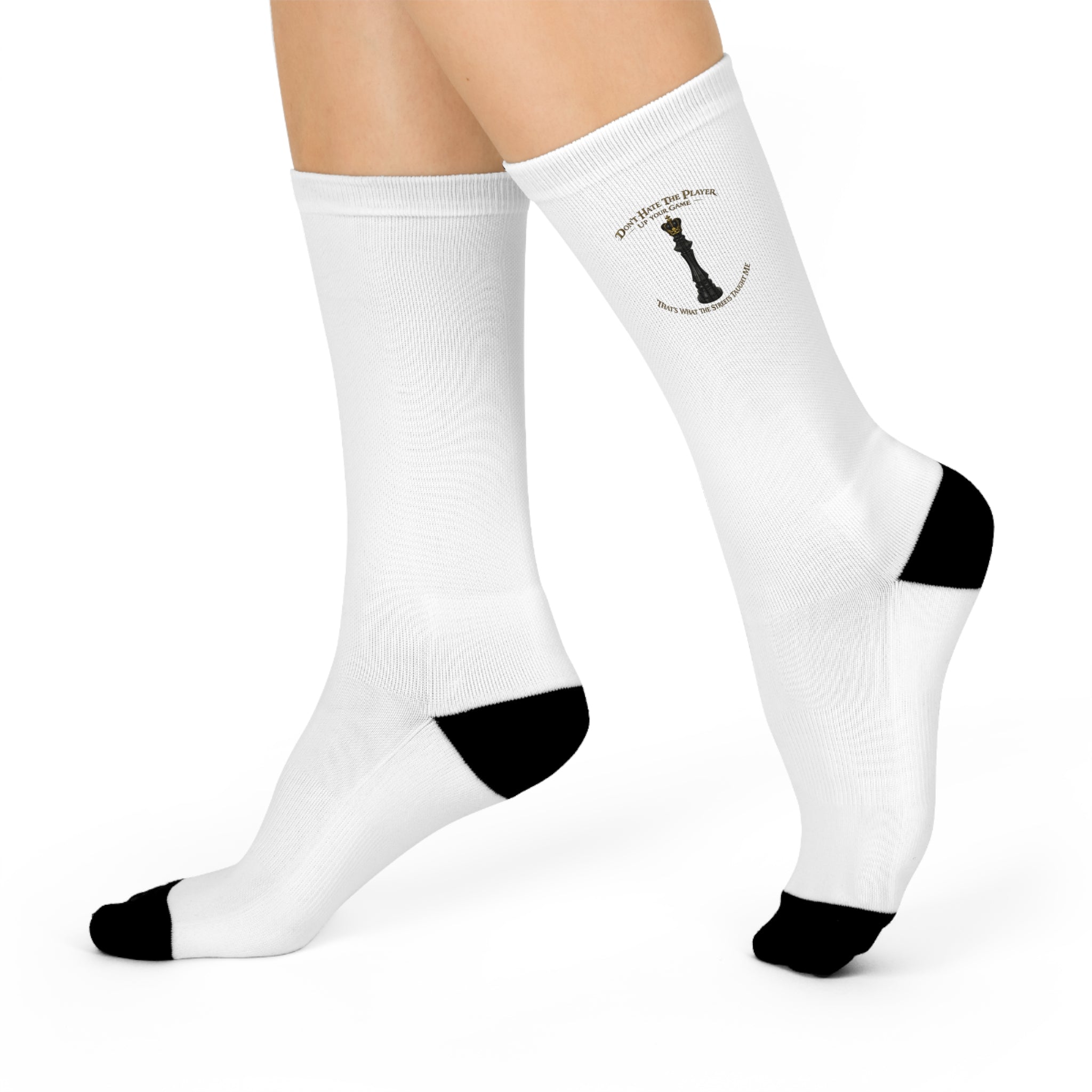 Up your Game - Crew Socks - Iconic King crew socks - $20