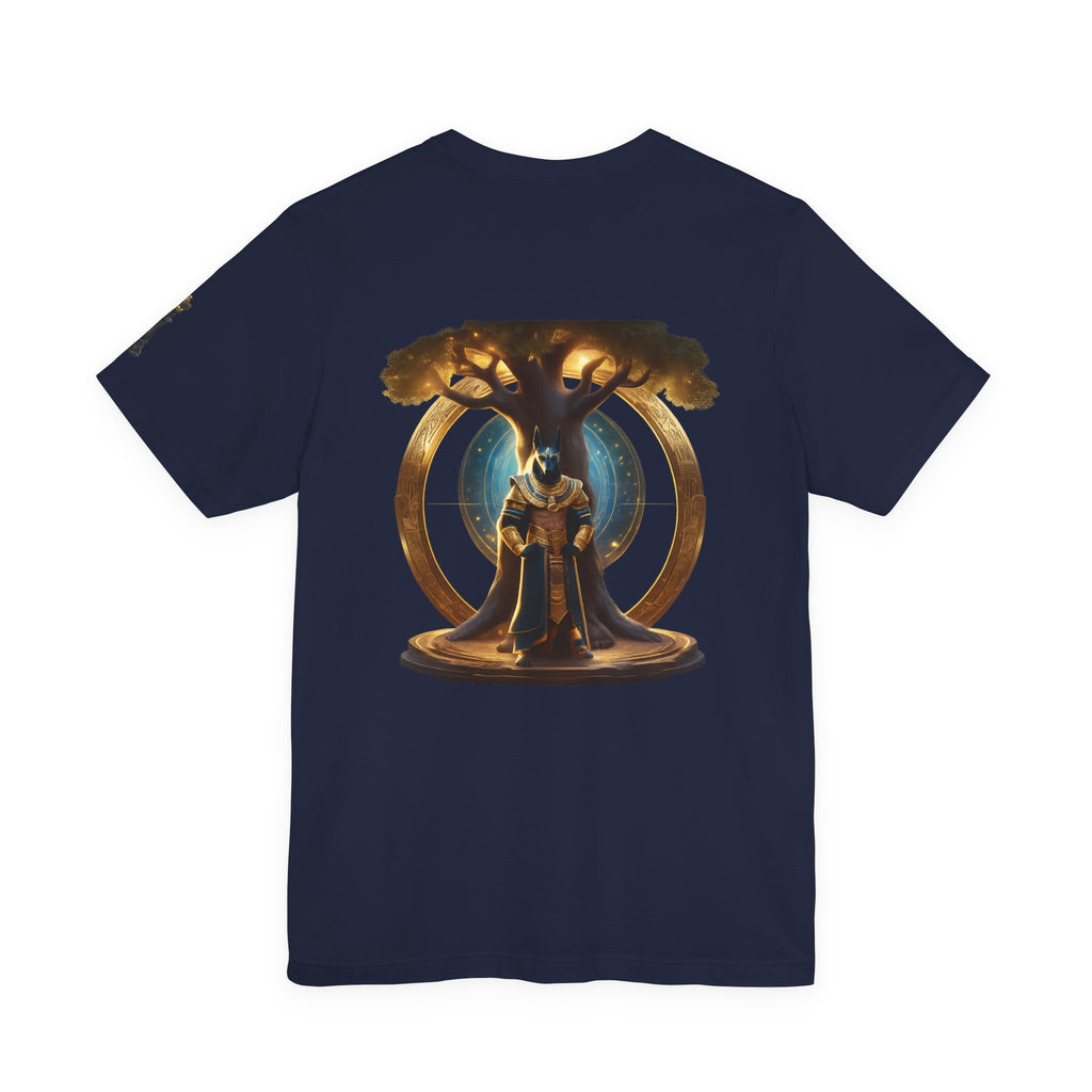 Gifted Not Rented Tee | Crowned Anubis King Design