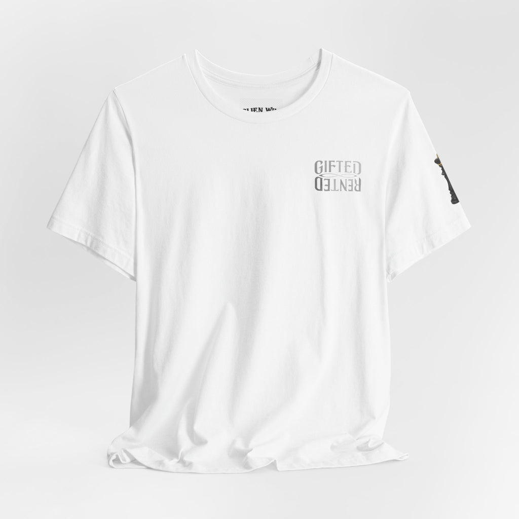 Gifted Not Rented Tee | Crowned Anubis King Design