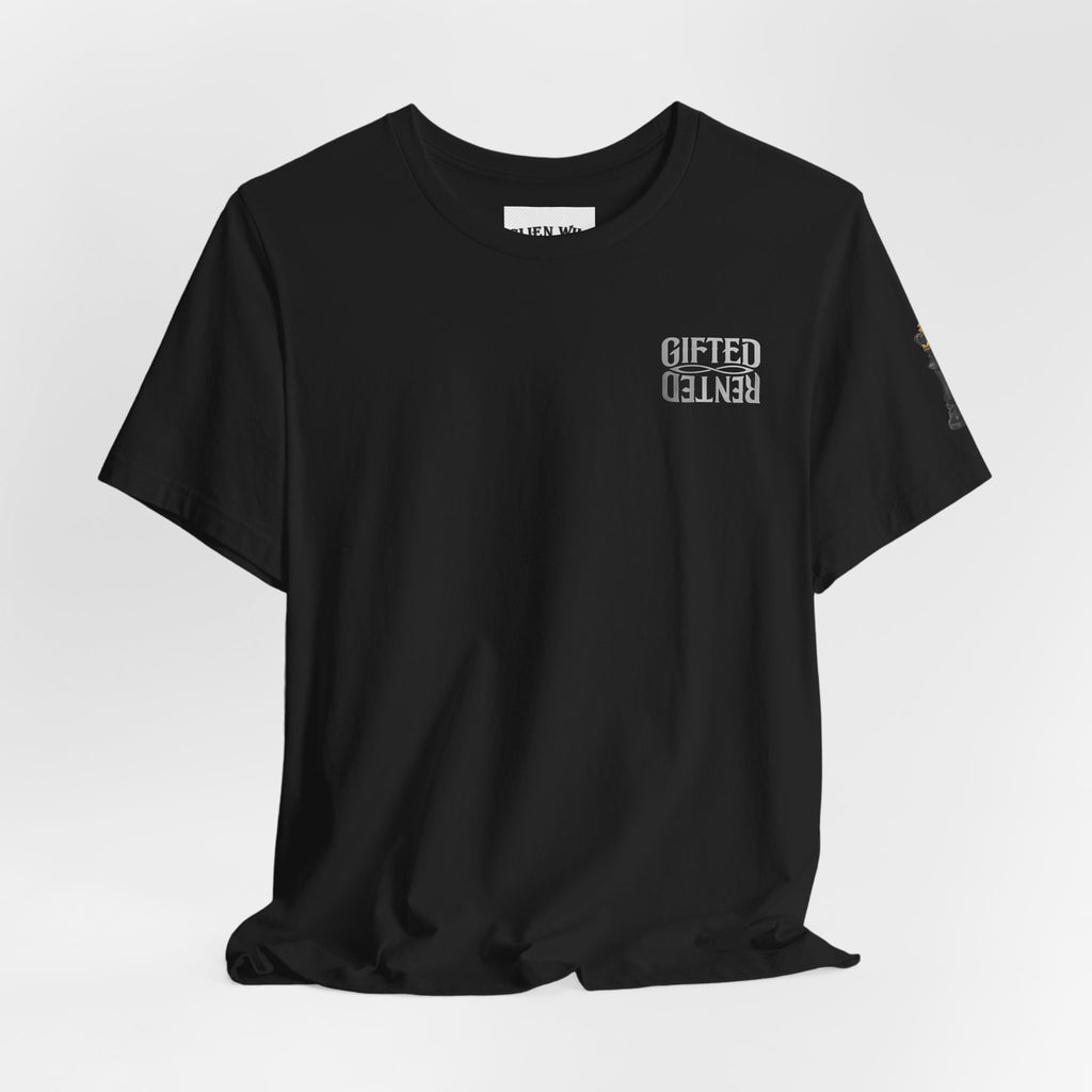 Gifted Not Rented Tee | Crowned Anubis King Design