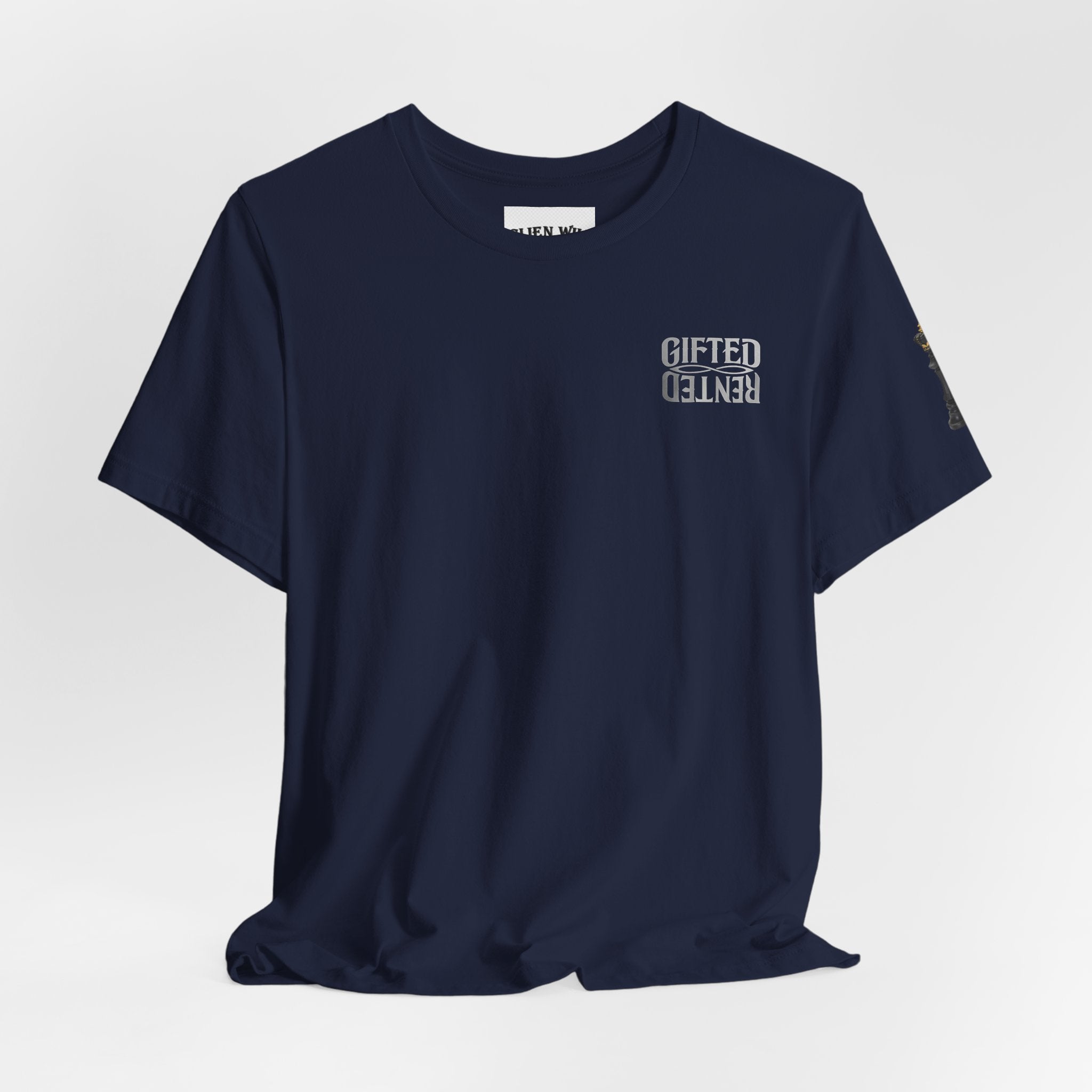 Gifted Not Rented Tee | Crowned Anubis King Design