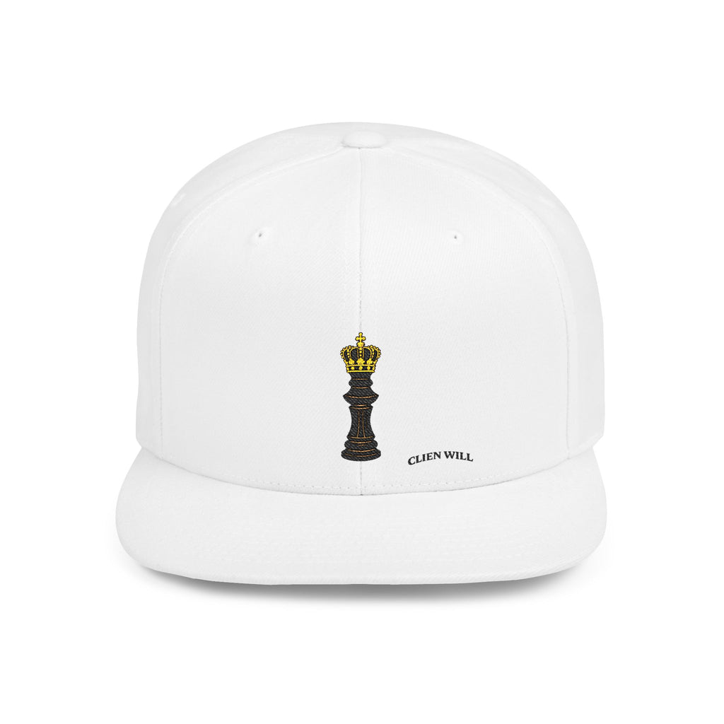 Crown king Icon - Flat Bill Snapback $50.00