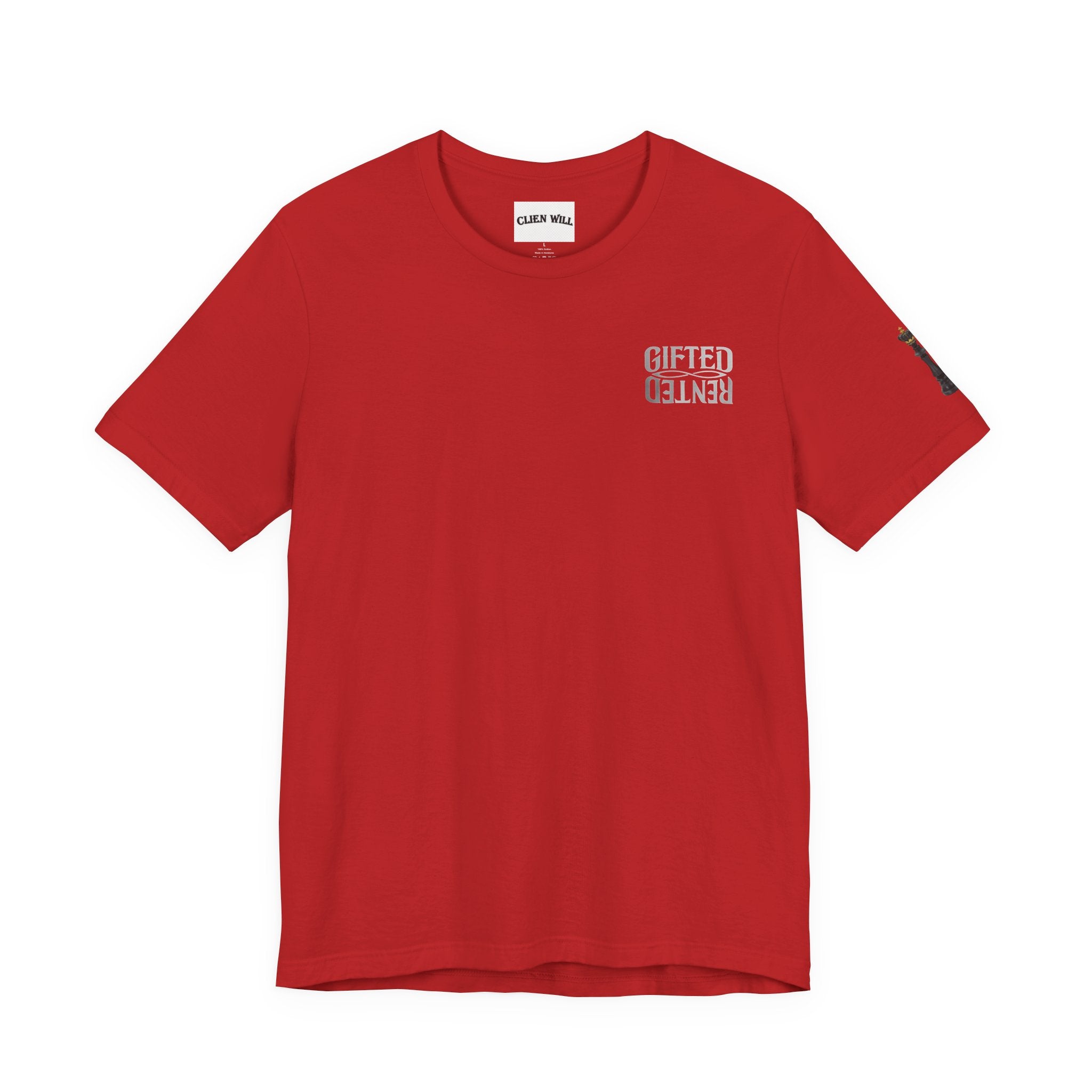 Gifted Not Rented Tee | Crowned Anubis King Design