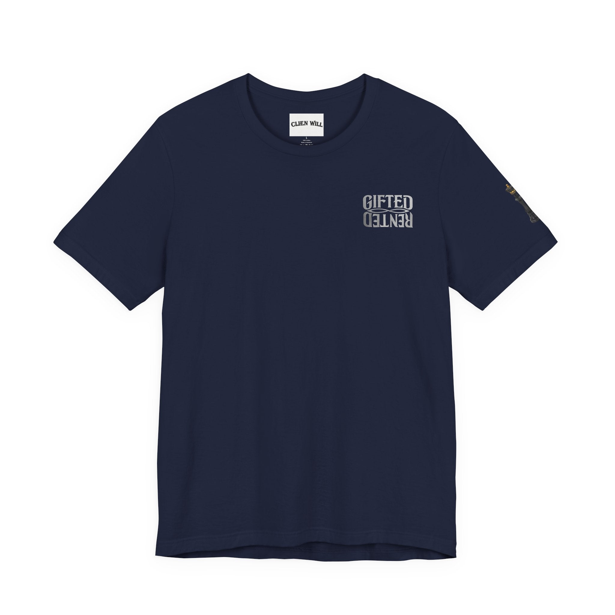 Gifted Not Rented Tee | Crowned Anubis King Design