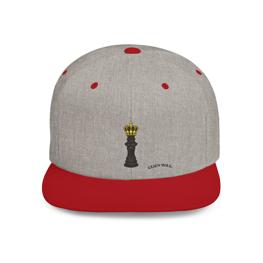 Crown king Icon - Flat Bill Snapback $50.00