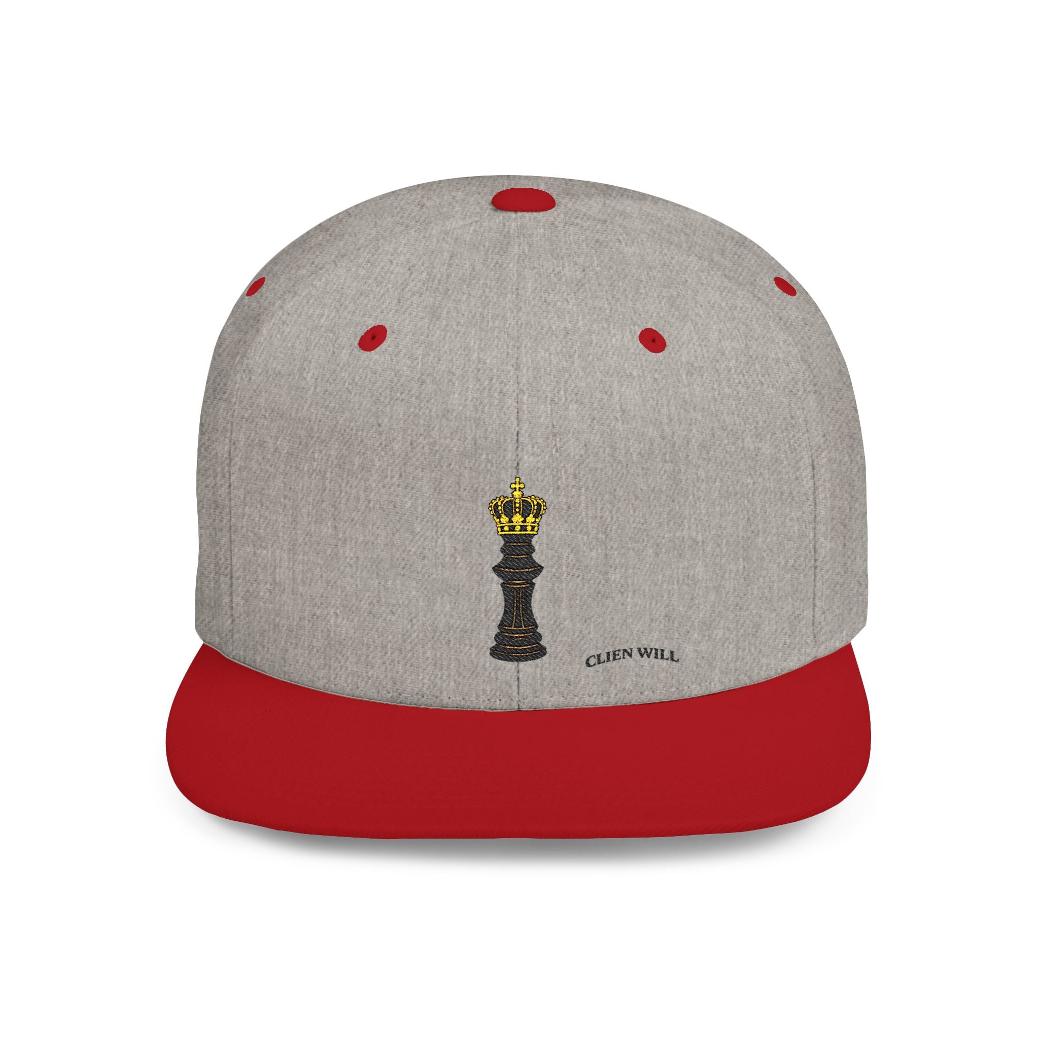 Crown king Icon - Flat Bill Snapback $50.00