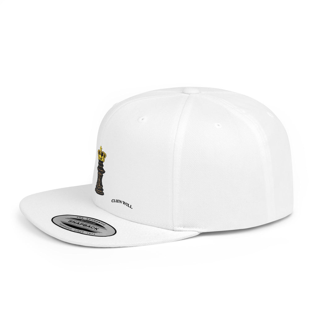 Crown king Icon - Flat Bill Snapback $50.00