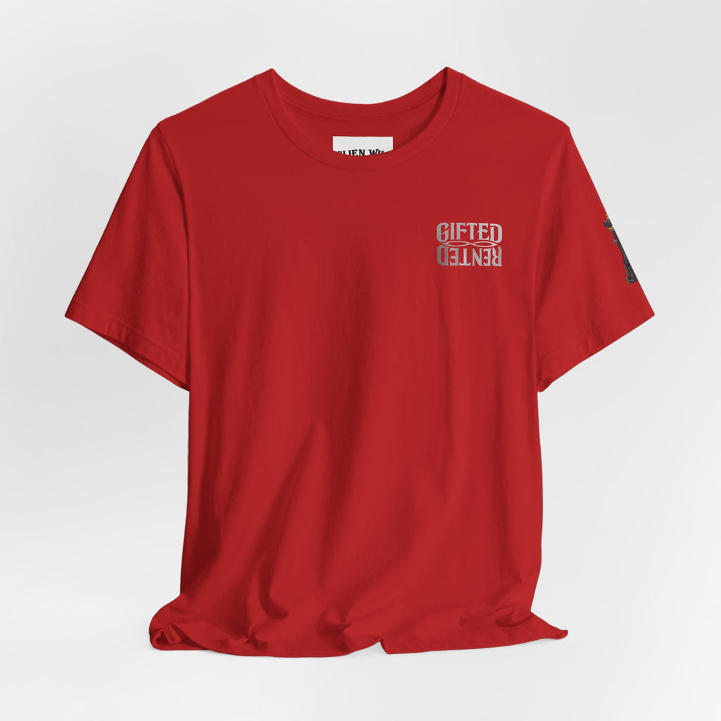 Gifted Not Rented Tee | Crowned Anubis King Design