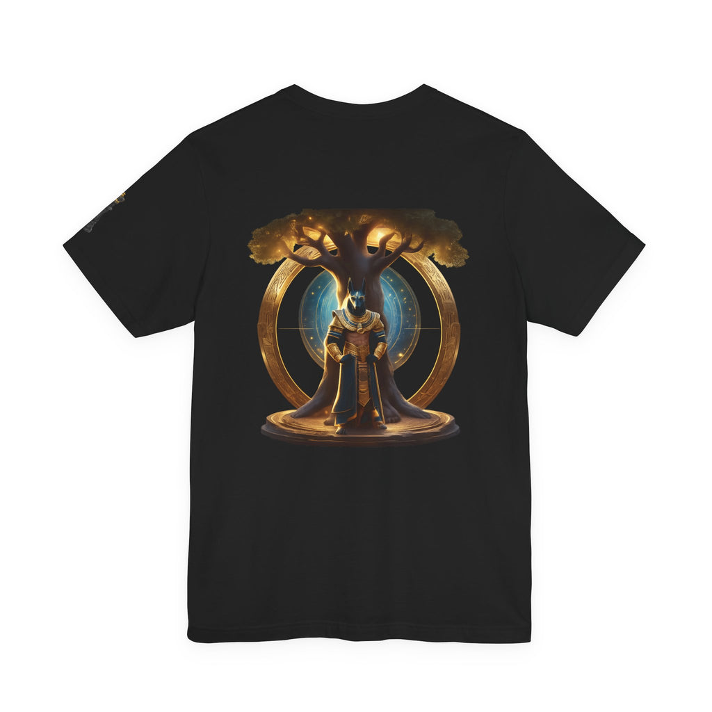 Gifted Not Rented Tee | Crowned Anubis King Design