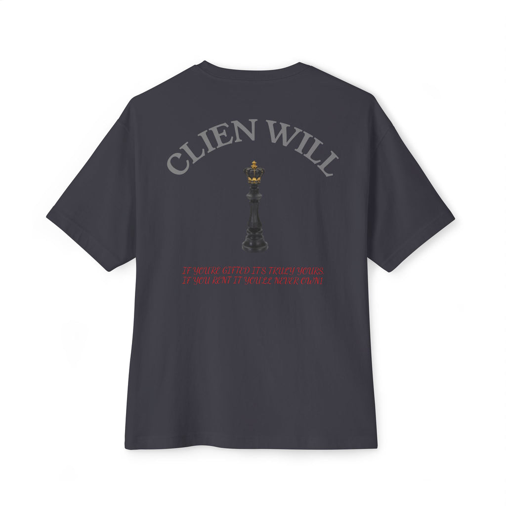 GIFTED NOT RENTED — OVERSIZED STANDARD TEE