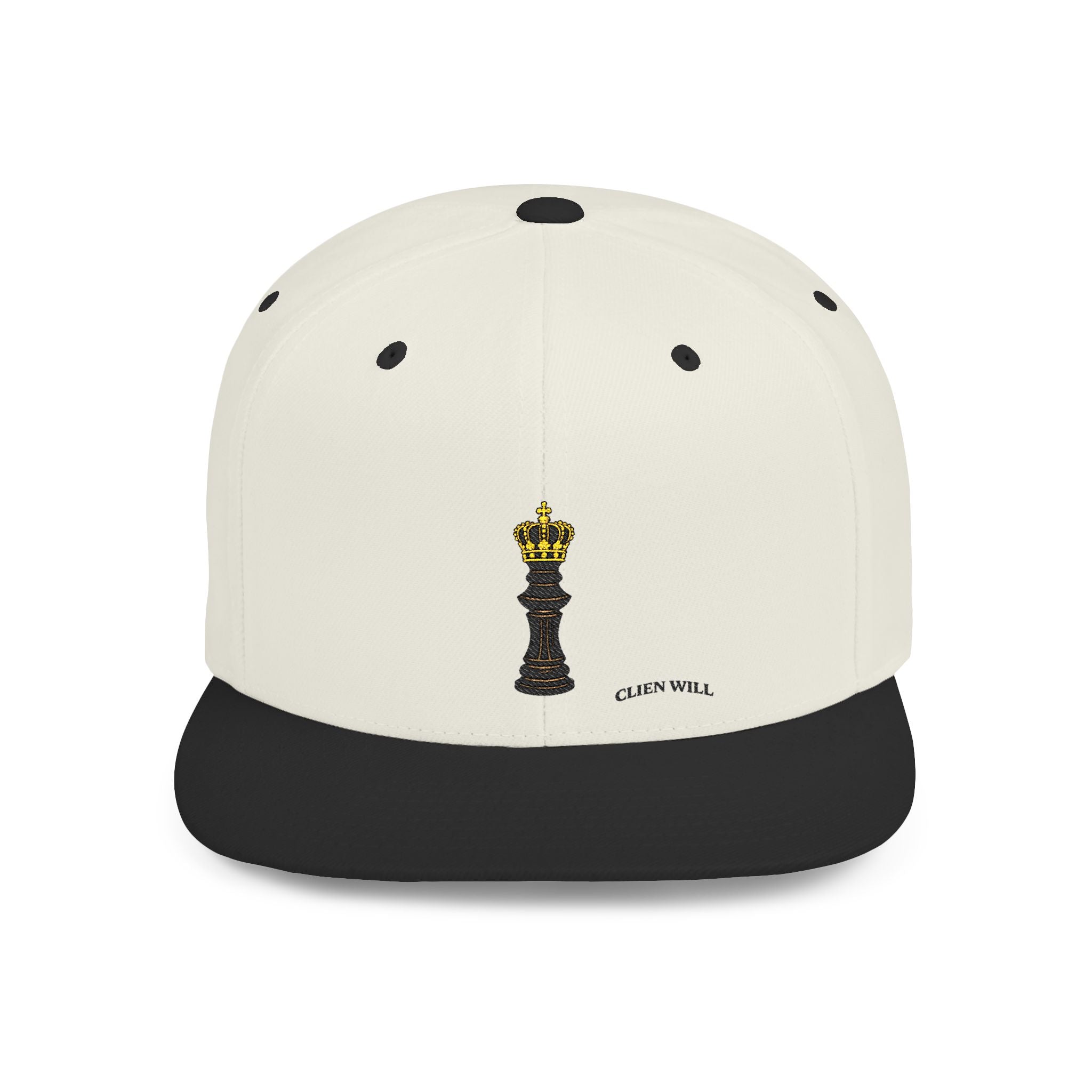 Crown king Icon - Flat Bill Snapback $50.00