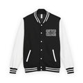 Gifted not Rented Logo Chest Crowned King Icon Letterman Jacket $95