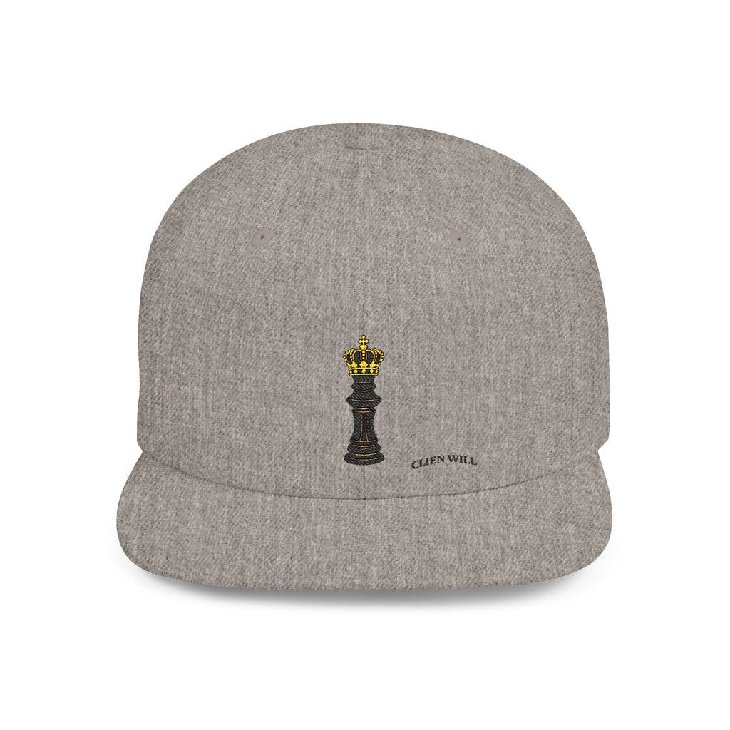 Crown king Icon - Flat Bill Snapback $50.00