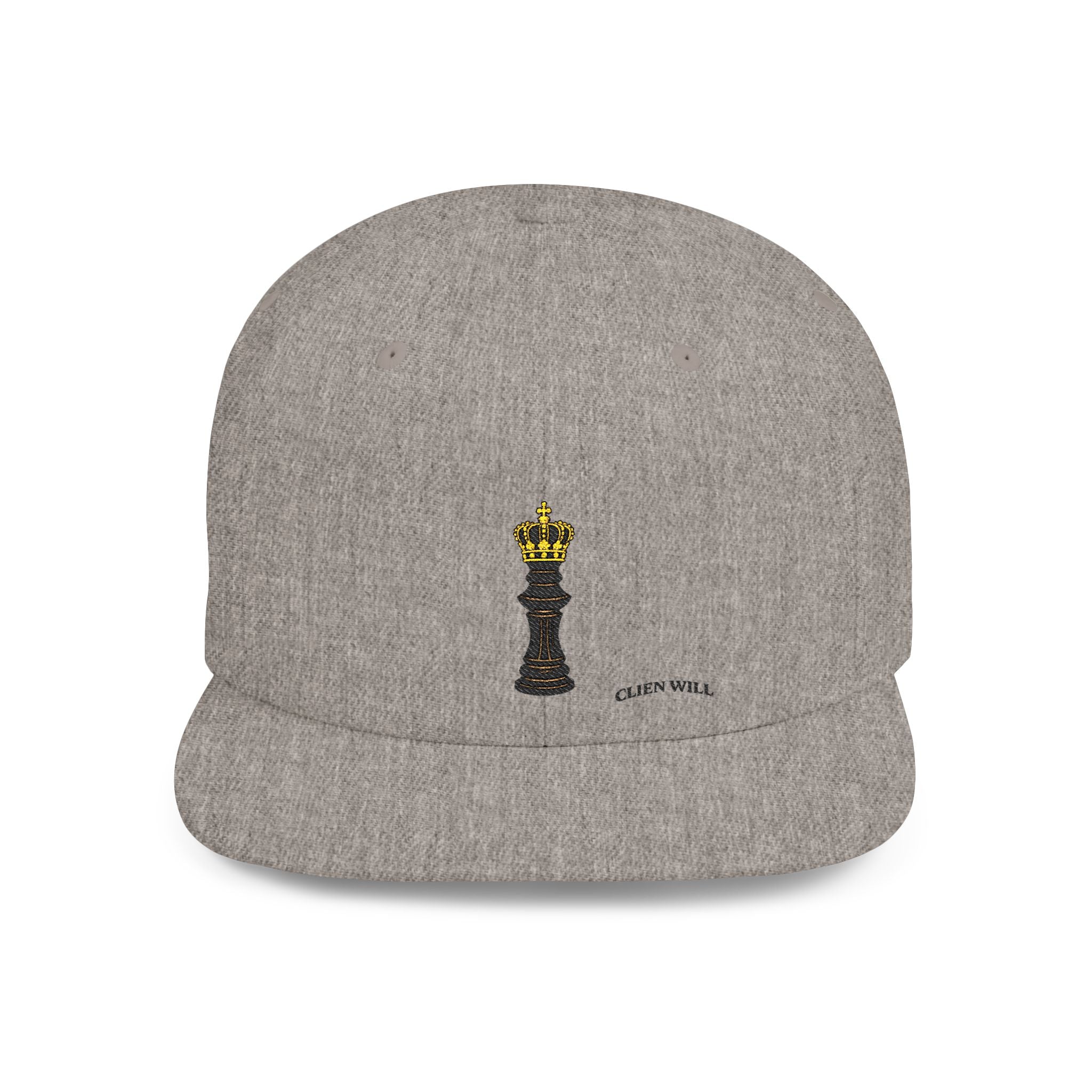 Crown king Icon - Flat Bill Snapback $50.00